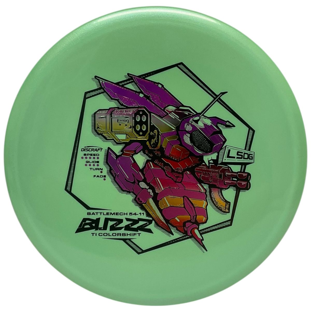 Titanium Colorshift Buzzz (Ledgestone)