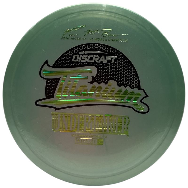 Titanium Undertaker (Paul McBeth 5x)