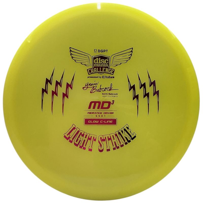 C-Line Glow MD3 (Discmania Challenge Fundraiser Light Strike)