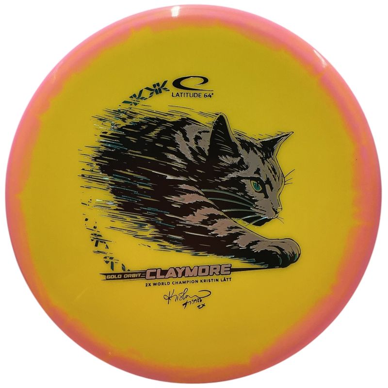Gold Orbit Claymore (Kristin Lätt 2026)